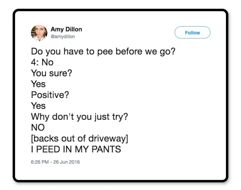 Funny mom tweet