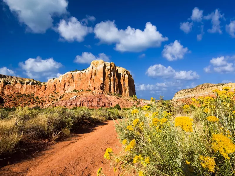 Late Day at Ghost Ranch in New Mexico