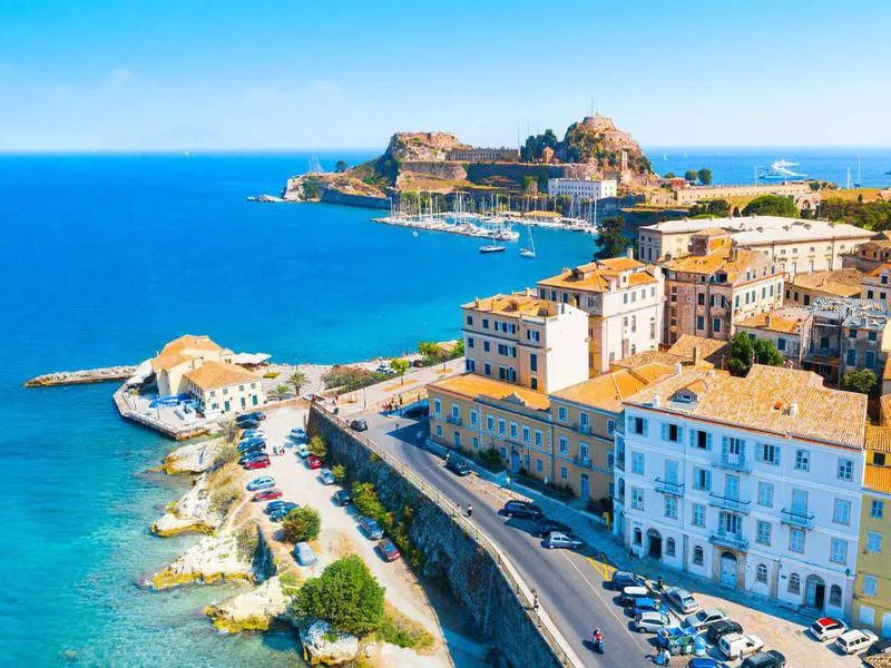 Kerkyra, capital of Corfu island, Greece