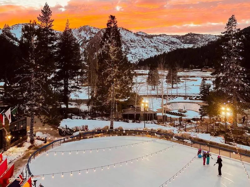 Resort at Squaw Creek in winter