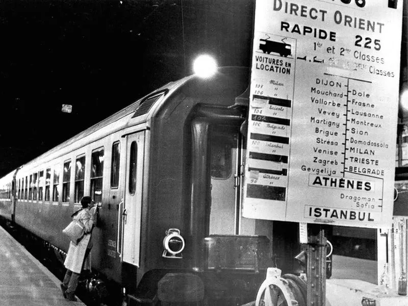 Orient Express final run in 1977