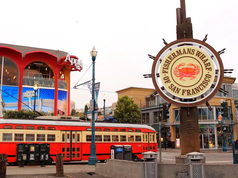 Fisherman's wharf in san francisco