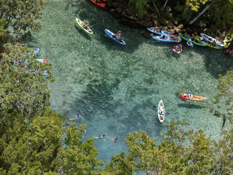 Three Sisters Springs Crystal River Florida