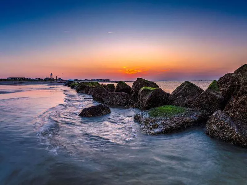 Sunset in Tybee Island