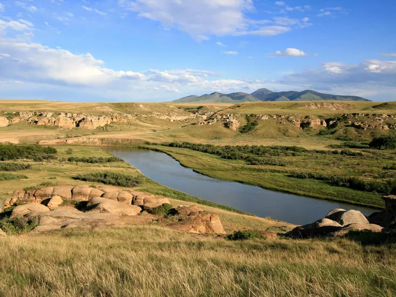 Milk River and Sweetgrass Hills