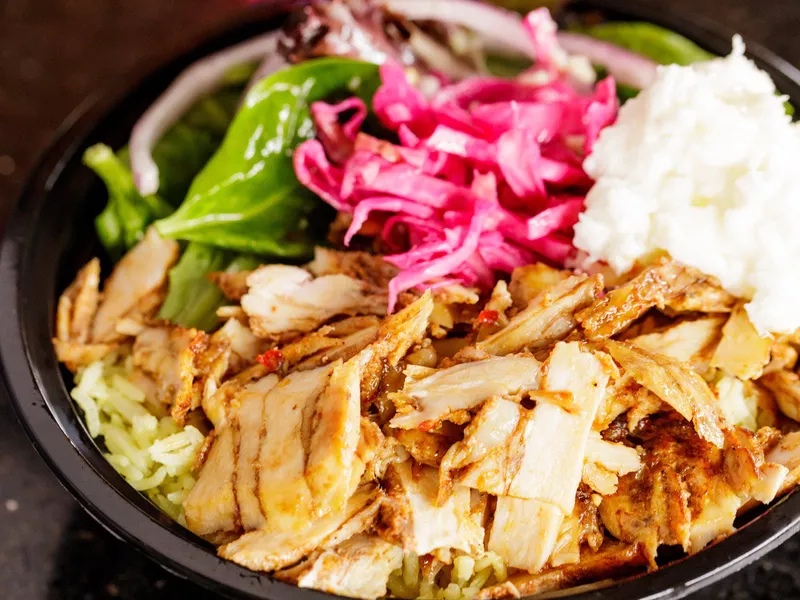 Chicken gyro from Med Fresh Turkish Grill Restaurant