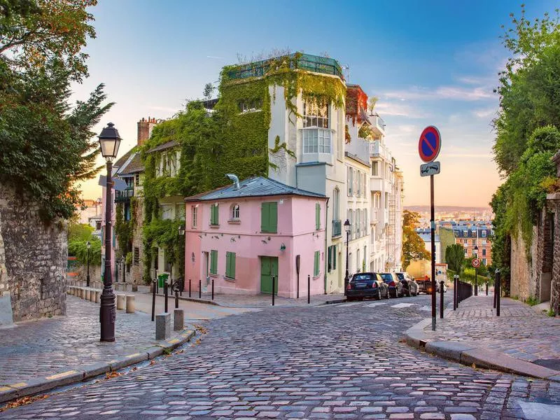 Montmartre in Paris, France