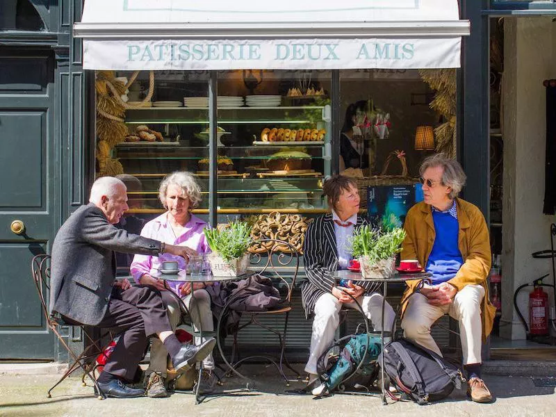 French pastry shop