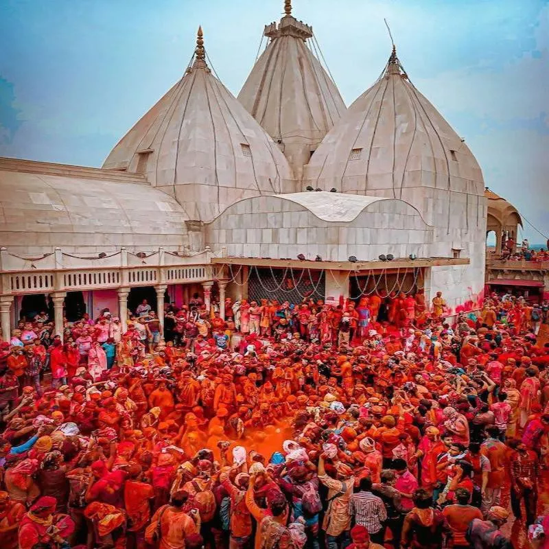 Holi celebration in India