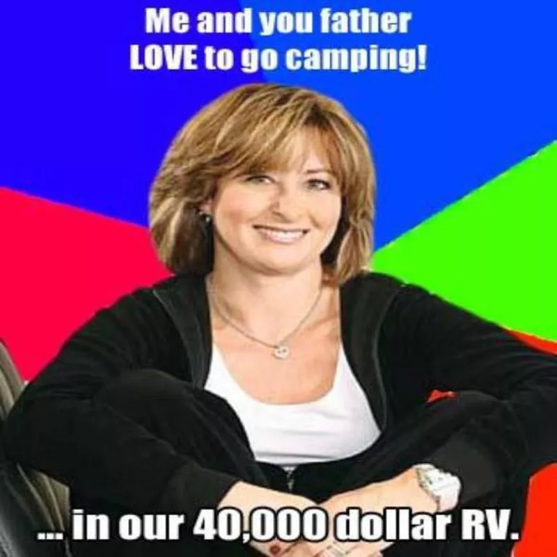 RV camping meme