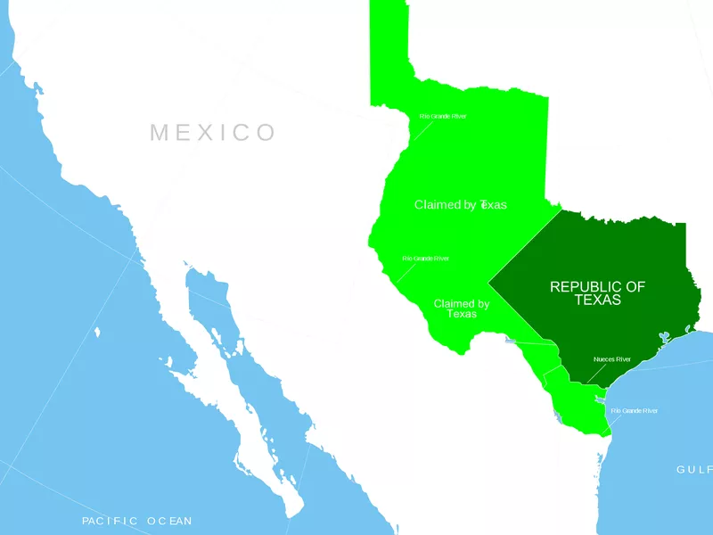 Map of Texas