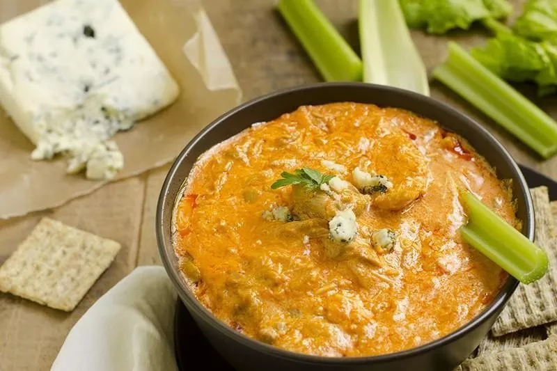 Buffalo chicken dip