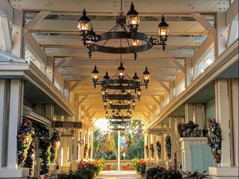 Hall at Disney's Old Key West Resort