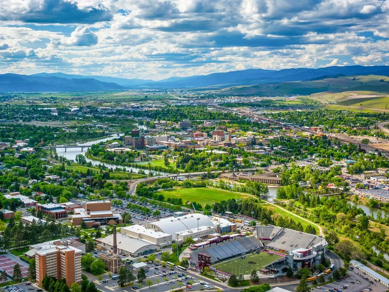 Missoula from Mount Sentinel, Montana