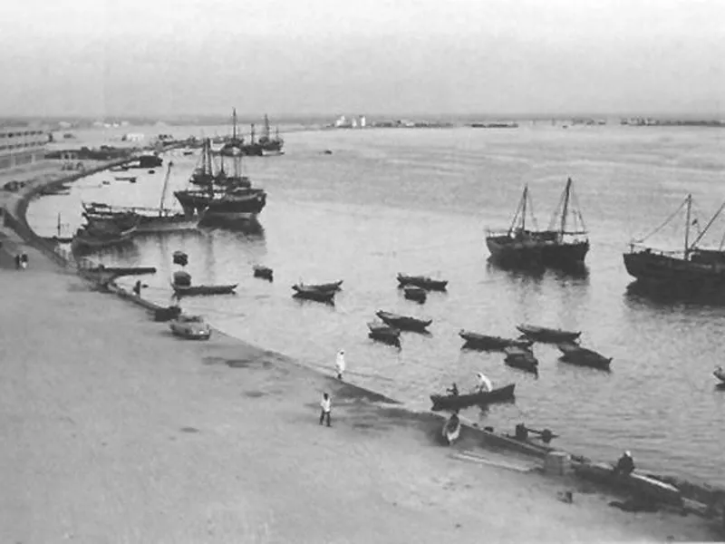 Dubai Creek in the 1960s