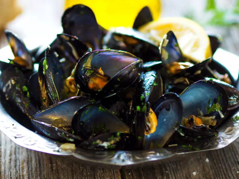 Mussels in buzara sauce