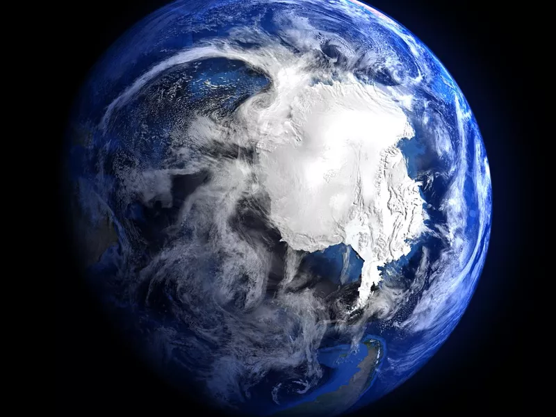 Antarctica map