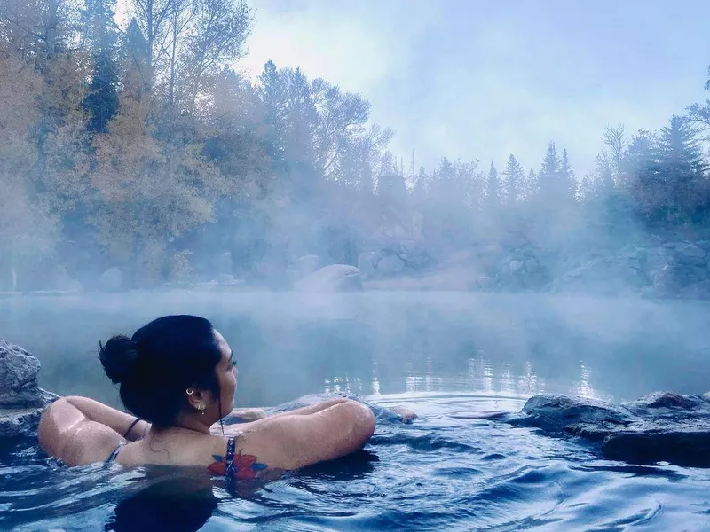 Hot springs in Colorado