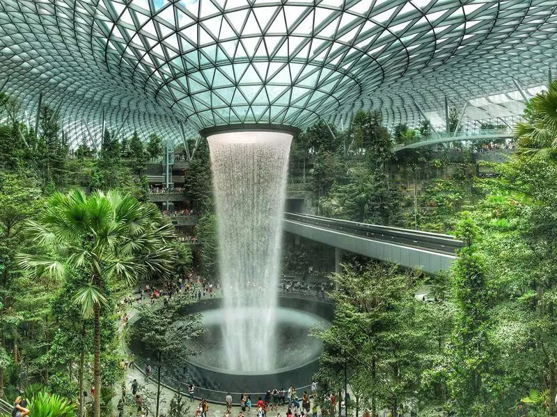 Singapore Jewel at Changi airport