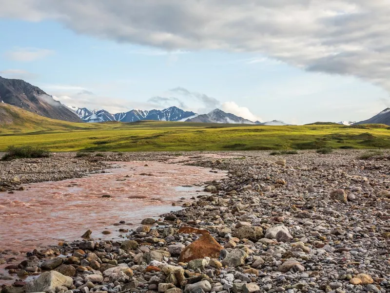 Galbraith Lake in Alaska