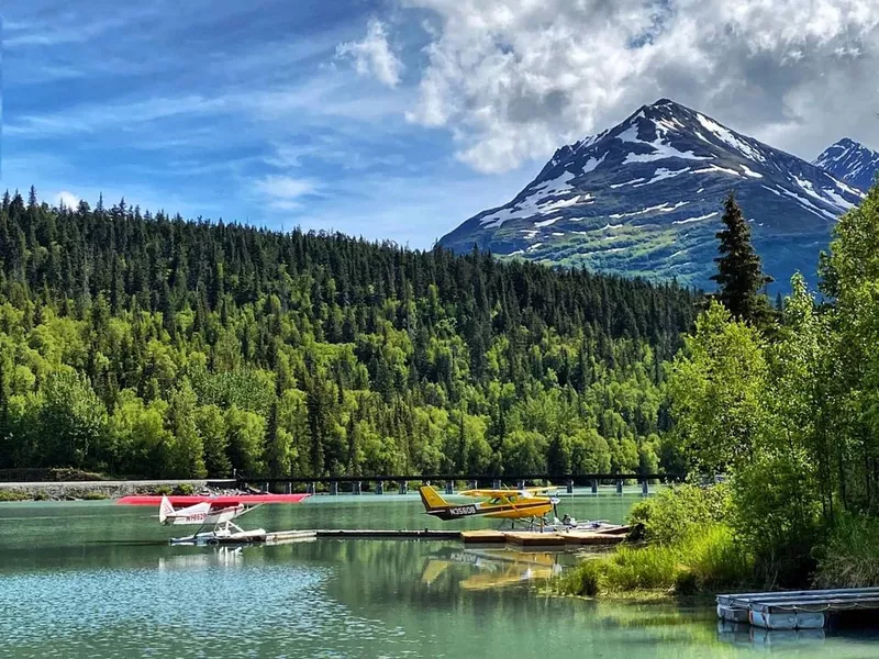 Moose Pass in summer