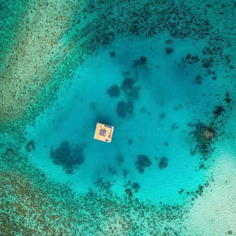 The Manta Resort underwater hotel