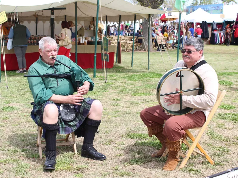 Medieval Fair of Norman musicians