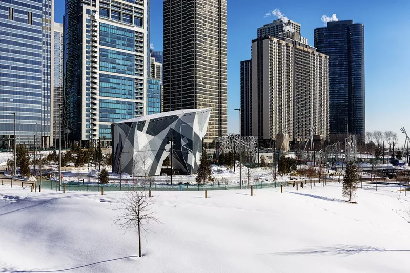 Skating Ribbon at Maggie Daley Park in Chicago