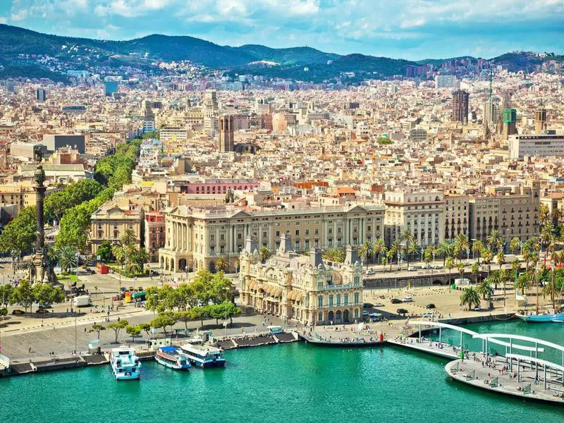 Barcelona port, Spain