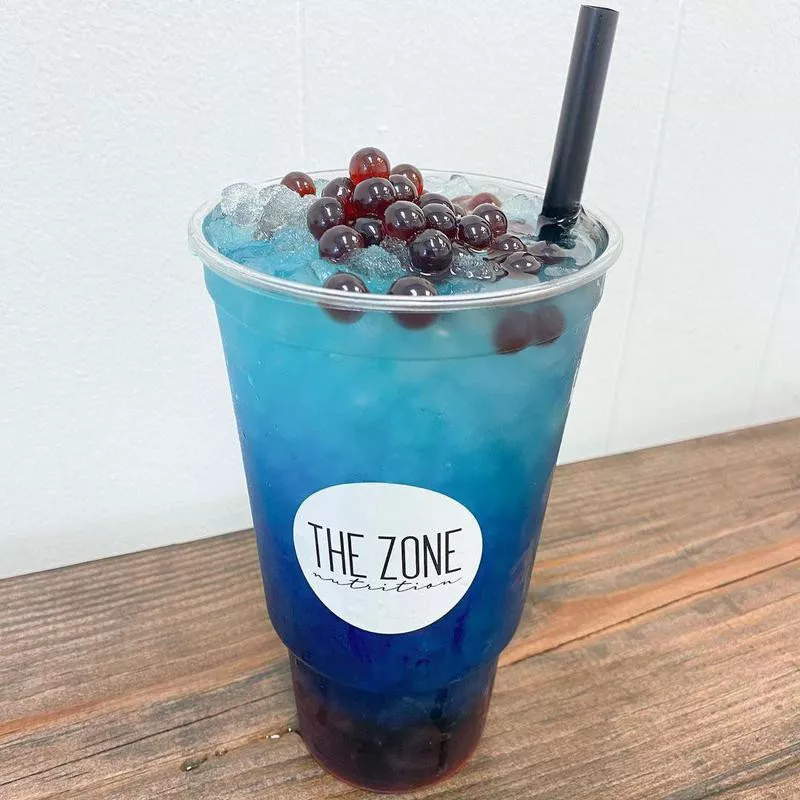 Boba Tea Flavors: Blueberry boba tea