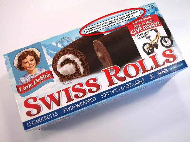 Little Debbie Swiss Rolls box