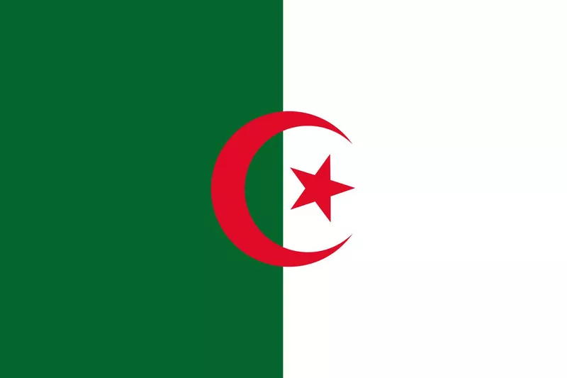 Algeria African Country Flag