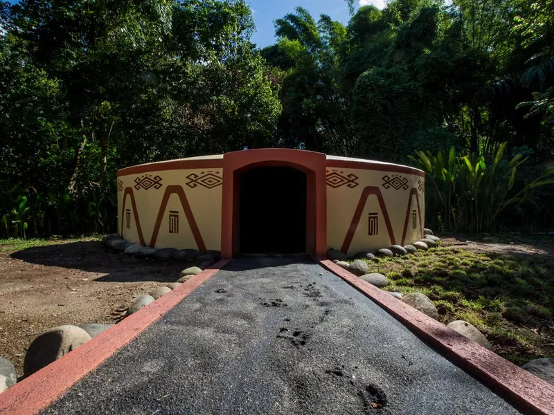 Temazcal- traditional steam sauna bath of Mesoamerican cultures.