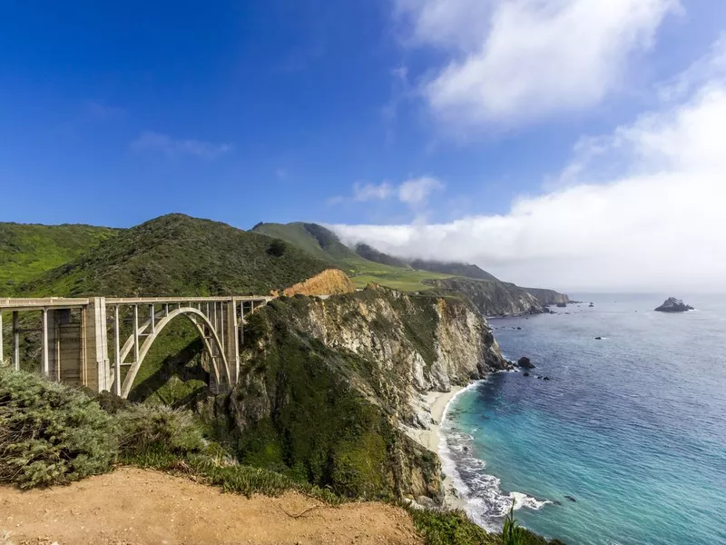 Bixby Bridge on the California Coastline