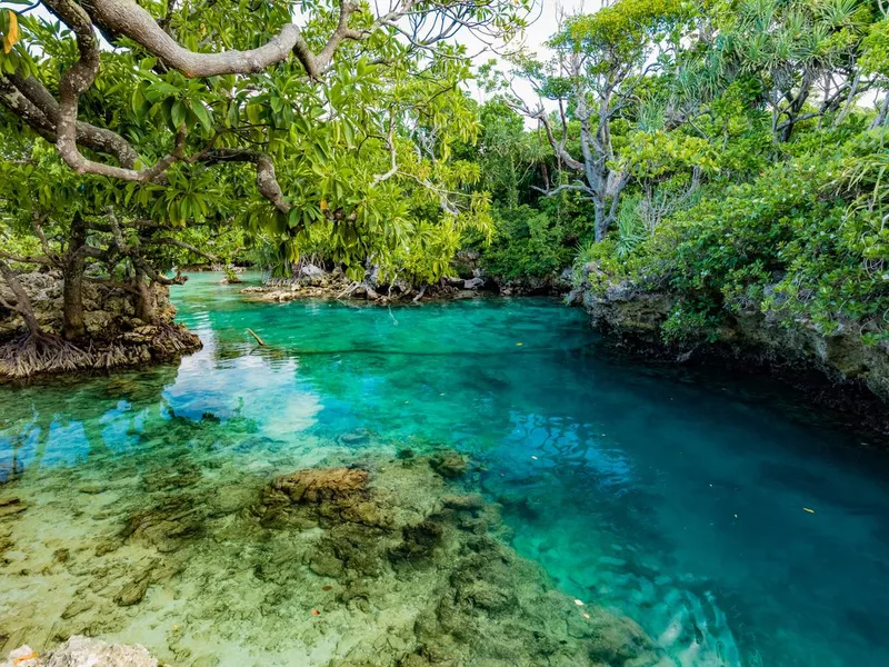 The Blue Lagoon, Port Vila, Vanuatu