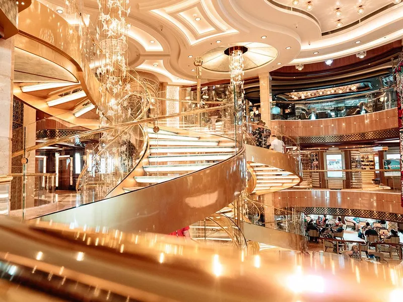 Princess cruise interior