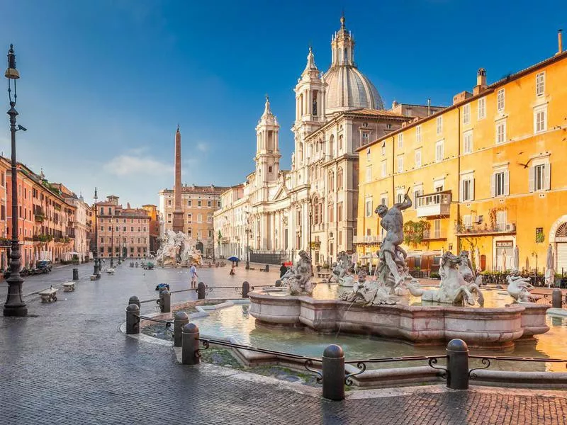 Navona square, Rome, Italy