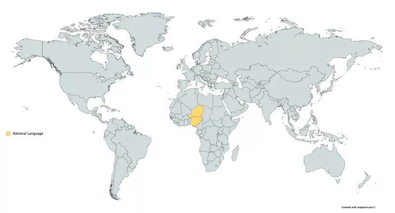 Hausa map