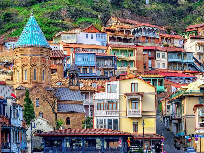 Tbilisi, Georgia historic center