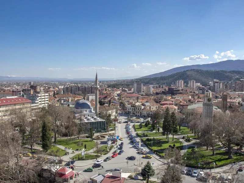 Clock Tower located in the center of Bitola