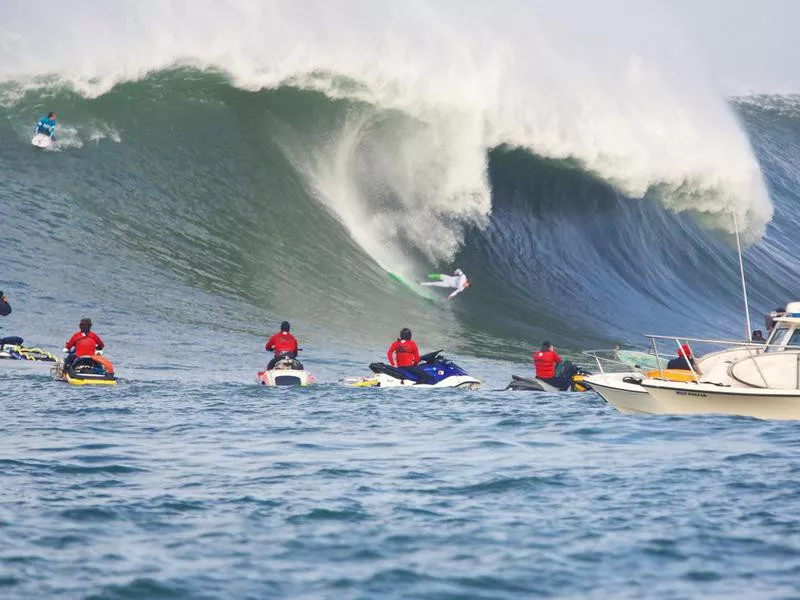 Maverick Invitational Surfing Competition, 2014