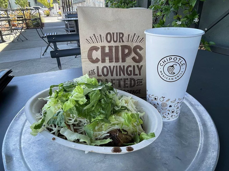 Chipotle burrito bowl