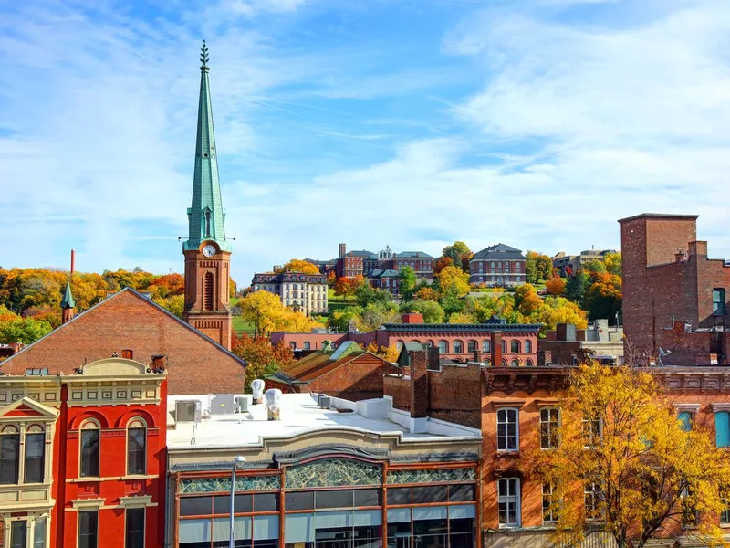 Autumn in Troy, New York