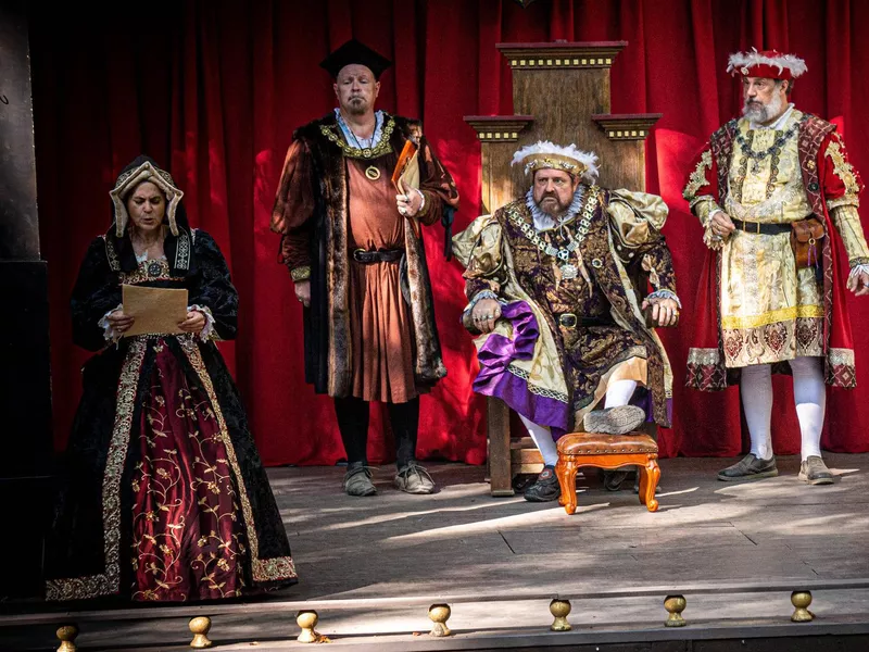 Court at Maryland Renaissance Festival