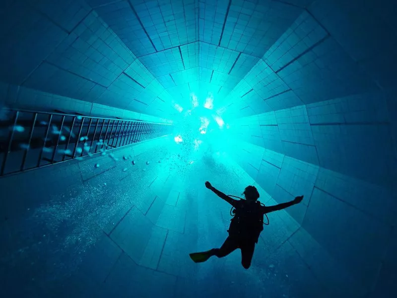 Nemo 33 pool in Belgium