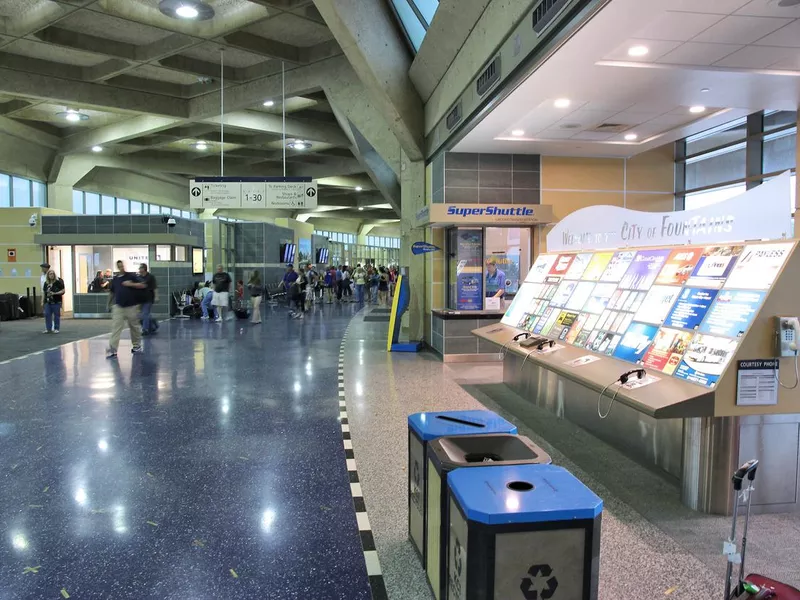 Kansas City Airport interior