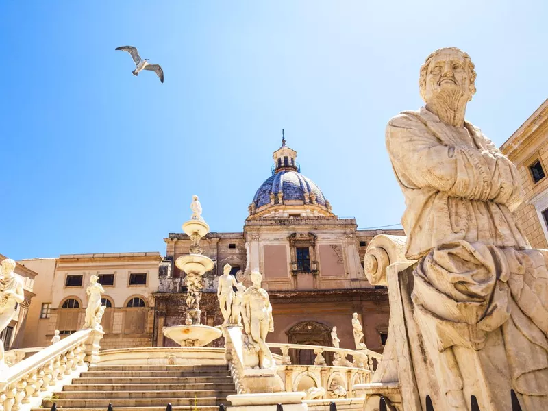 Fountain of Shame in Palermo