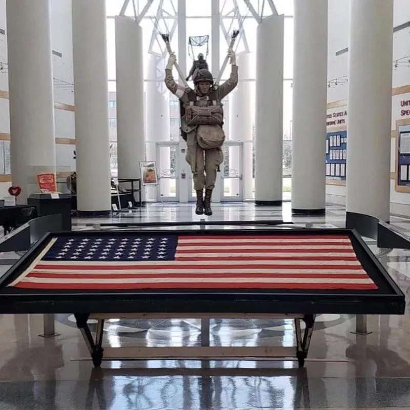 Airborne and Special Operations Museum exhibit