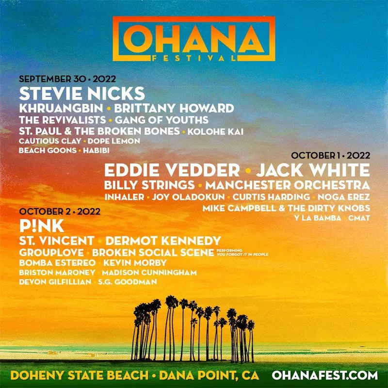 Ohana Fest lineup