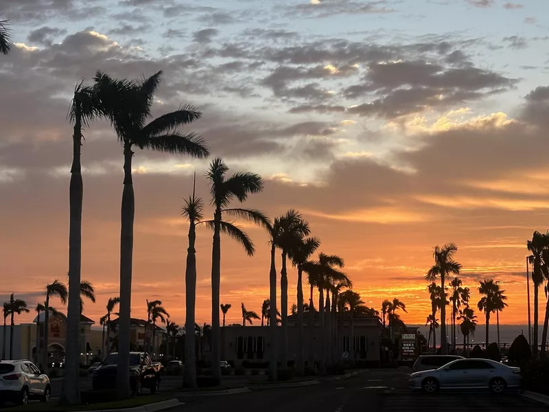 Sunset in North Port, Florida